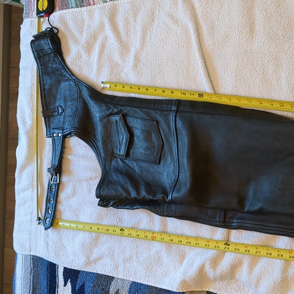 Black Leather Chaps, Sma - Picture 10 of 17